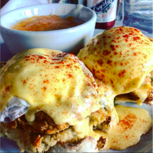Read more about the article Crab cakes Benedict is my fucking jam, baby