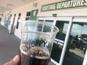 Read more about the article Nobody cares if you check into Key West airport drinking booze